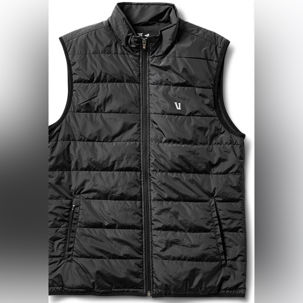 Vuori men’s interval vest black size large